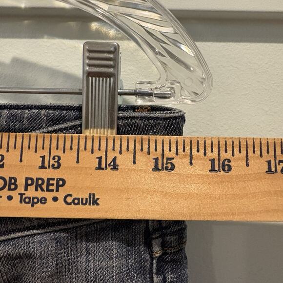 Vintage‎ Y2K Juicy Couture Flare Jeans 90s 00s Size 27 Blue Low Rise USA - Picture 11 of 14